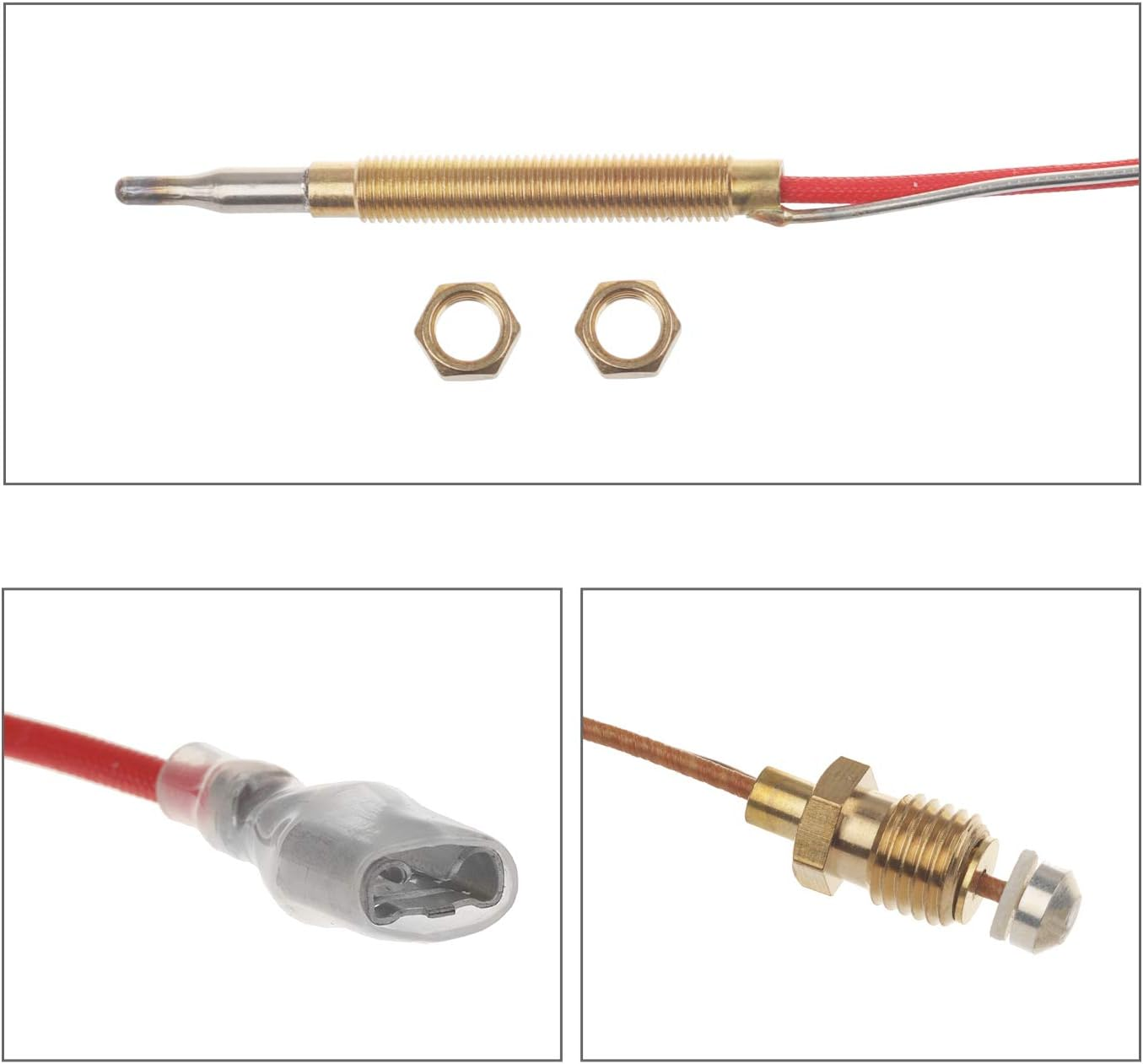 Propane Gas Patio Heater Thermocouple and anti Tilt Dump Switch (Thermocouple 410Mm+ anti Tilt Switch)
