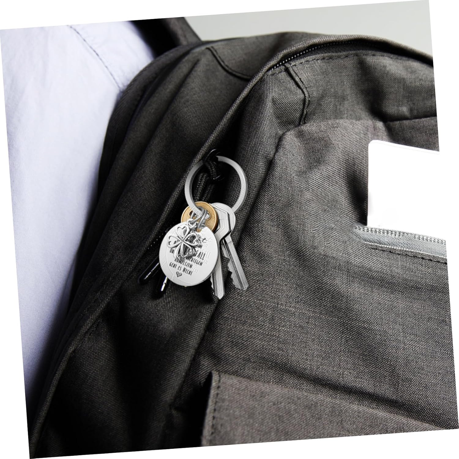 WOFASHPURET 6Pcs Keychain Rings Key Charms Keychain Pendant Boxes for Women Key Accessory Bag Pendant Backpack Aesthetic Creative image number 5