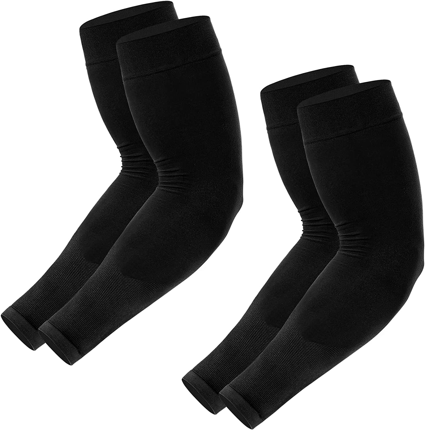 Arm Sleeves for Women Men Youth, Compression UV Sun Protection Sleeves to Cover Arms