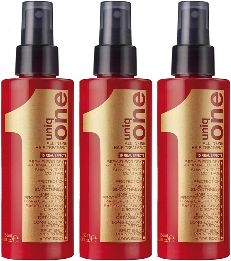 (3 Pack) REVLON Uniq One All in One Hair Treatment - 5.1 Fl. Oz. image number 1