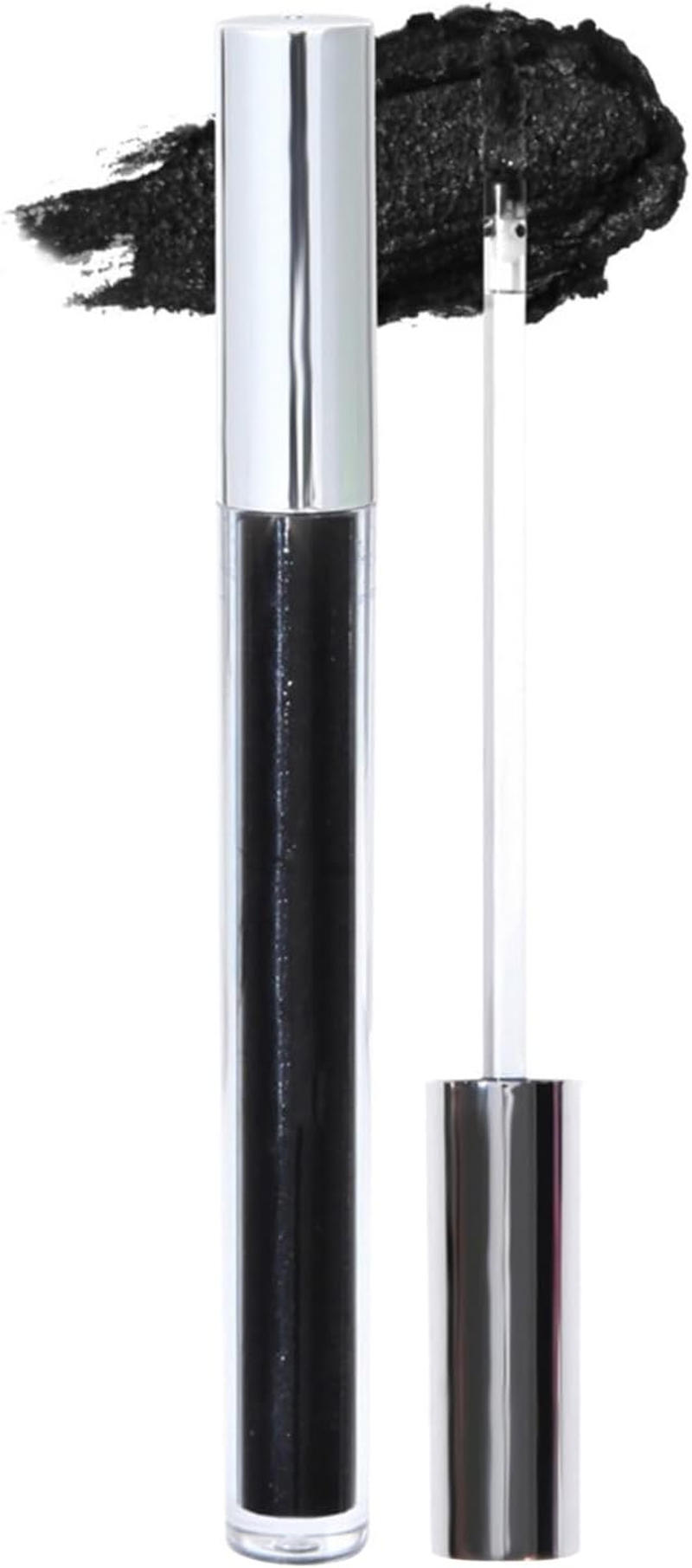 Yeahdor Metallic Glitter Liquid Lipstick Smudge Proof Waterproof Lip Gloss Long Lasting Vibrant Color Non Stick Cup Lightweight Feel Gold One Size