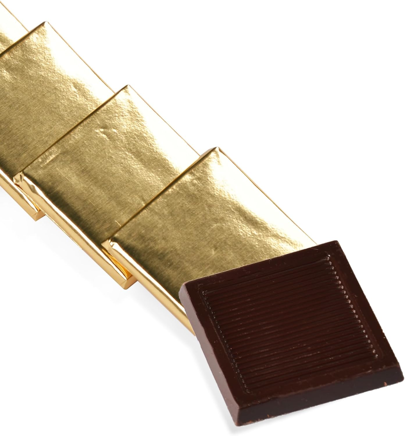 145 Pcs. Chocolate with Foil,1Kg Chocolate, Neapolitan Chocolate (Milk Chocolate - Gold Foil) image number 1