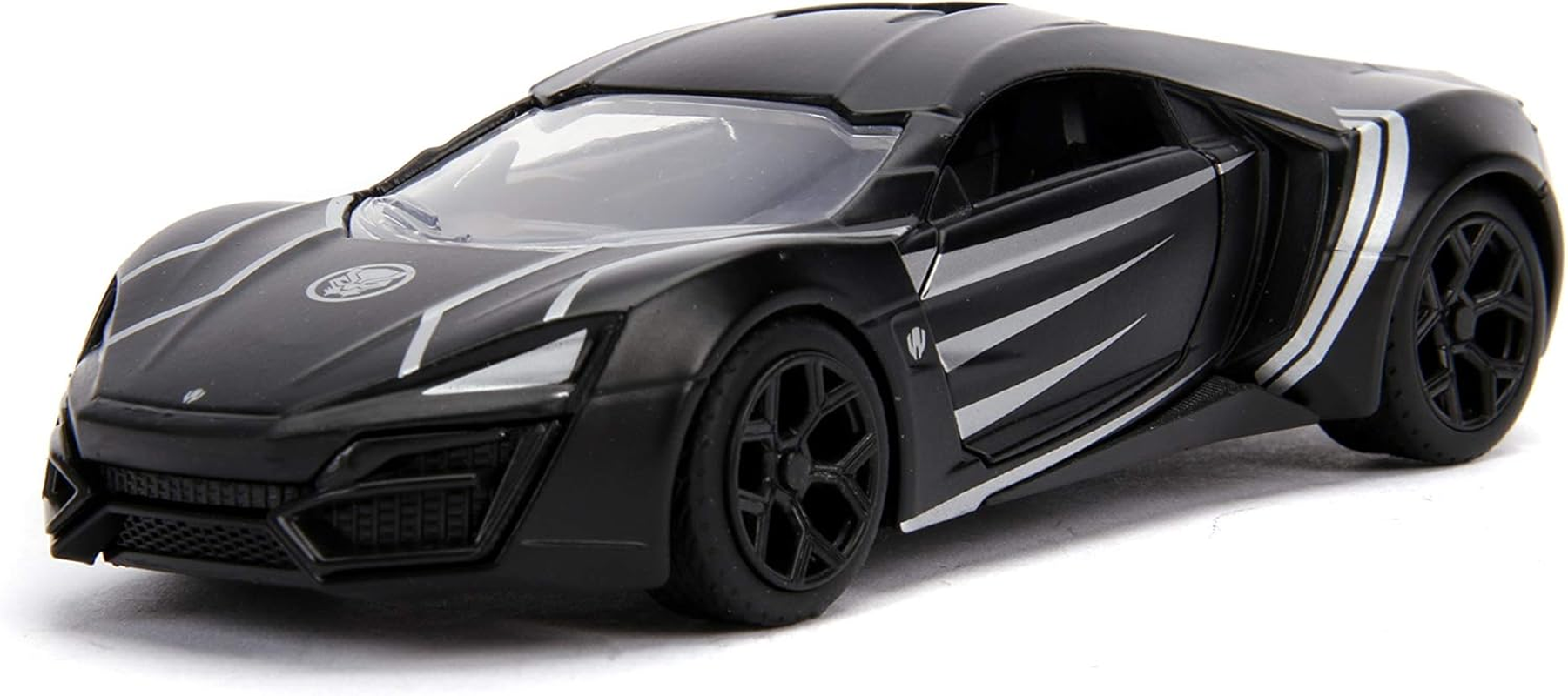 Jada Toys Metals Die-Cast Avengers W Motors Lykan Hypersport, 1:32 Scale Die-Cast Vehicle, Black image number 2