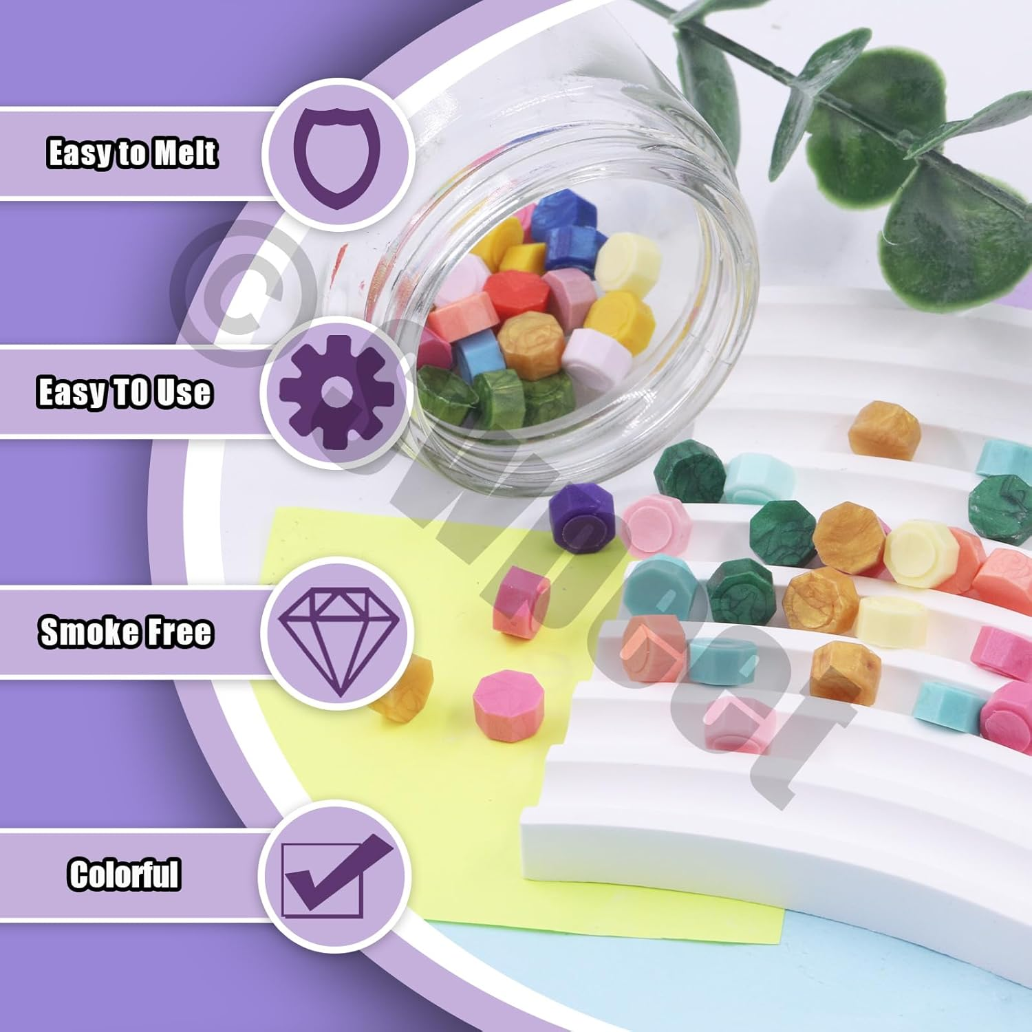 Swpeet 465Pcs Wax Seal Stamp Kit, Sealing Wax Kit with Wax Seal Beads, Wax Stamp, Wax Warmer, Vintage Envelopes and Tealight Candles for Envelopes Letter Sealing, Invitation Cards