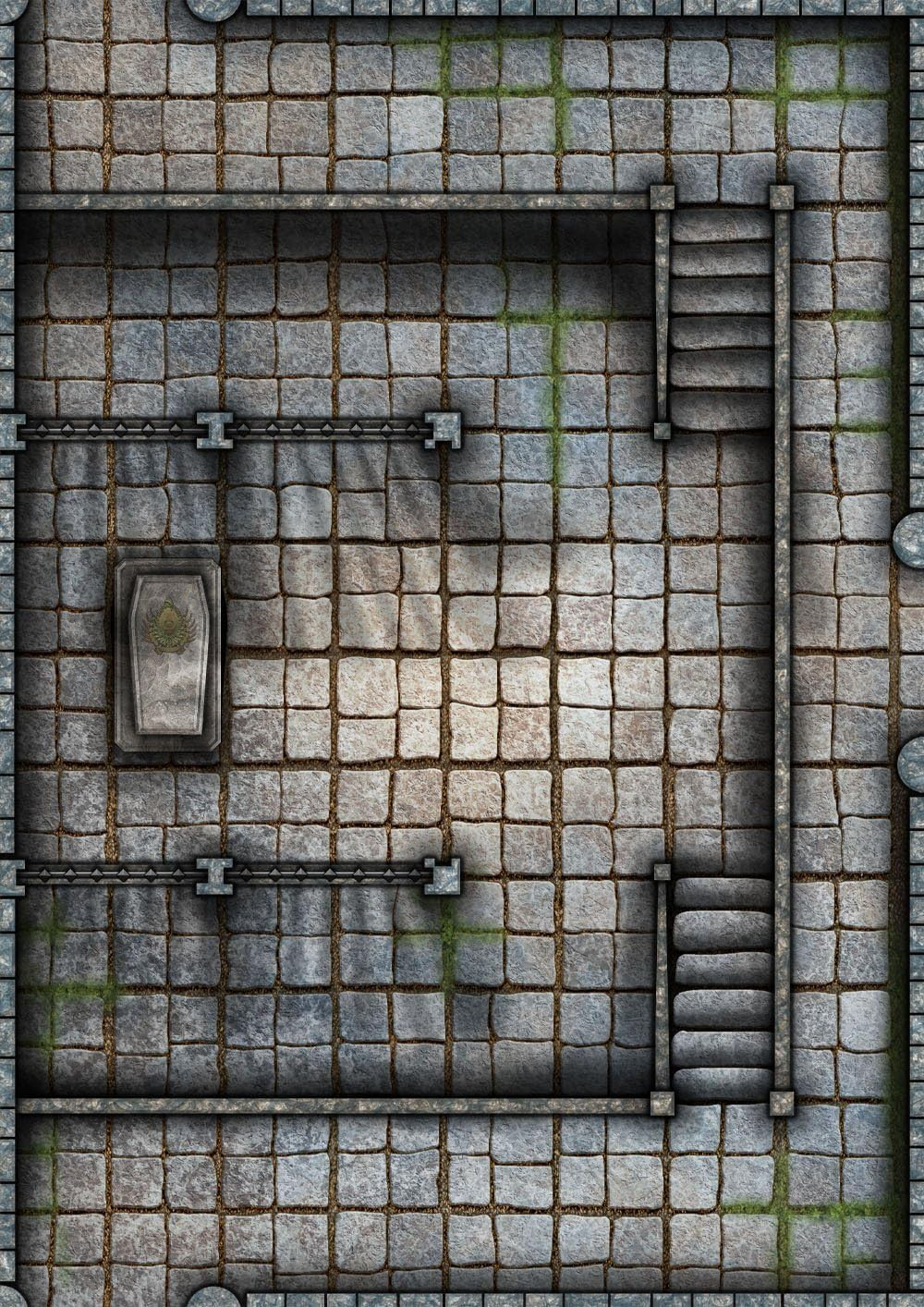 PSI Big Book of Battle Mats Rooms Vaults Chambers Board Game, 230263 image number 5