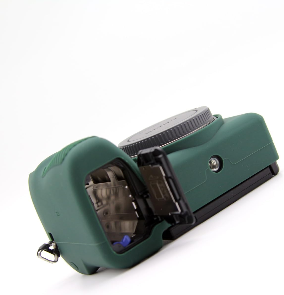 A6700 Camera Case, BMAOLLONGB Fullbody Thin Lightweight Silicone Camera Skin Body Rubber Cover Case for Sony Alpha A6700 (Green, Smooth) image number 4