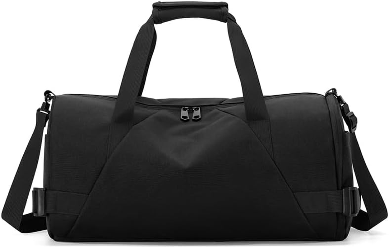 FALAZAR Duffle Bag for Men Women 35L Waterproof Travel Duffel Bag with Shoes Compartment Lightweight Sport Gym Bag with Wet Pocket Weekender Overnight Bags,Blue