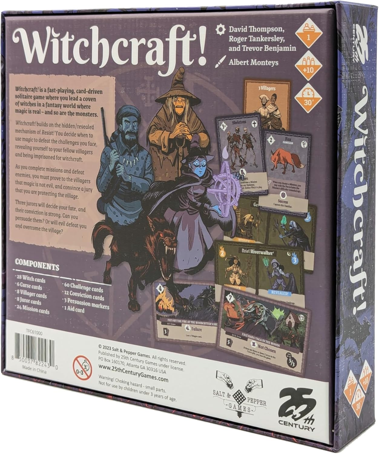 25Th Century Games Witchcraft Card Game image number 3