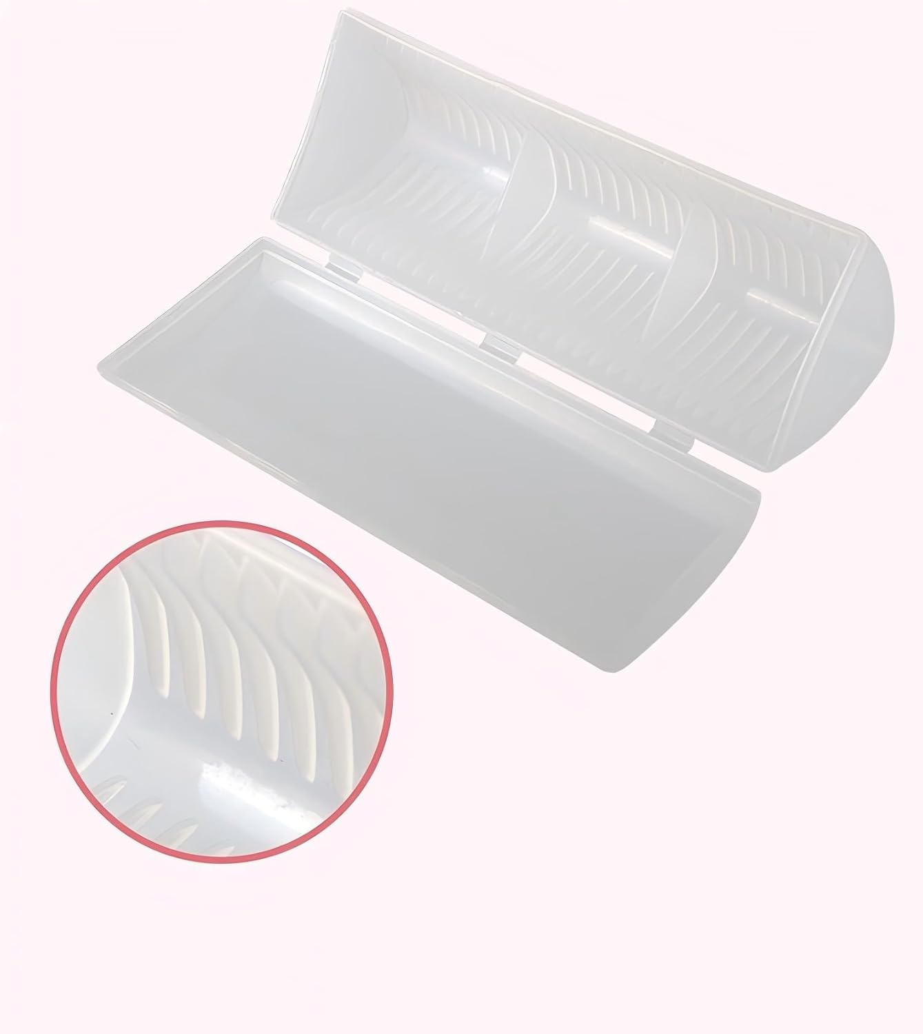 HIGHROCK Tailor'S Chalk Triangle Chalk, 4 Colours Sewing Chalk Fabric Marker Chalks with Plastic Storage Box for Crafting, Sewing, Fabric Marking (10) image number 5