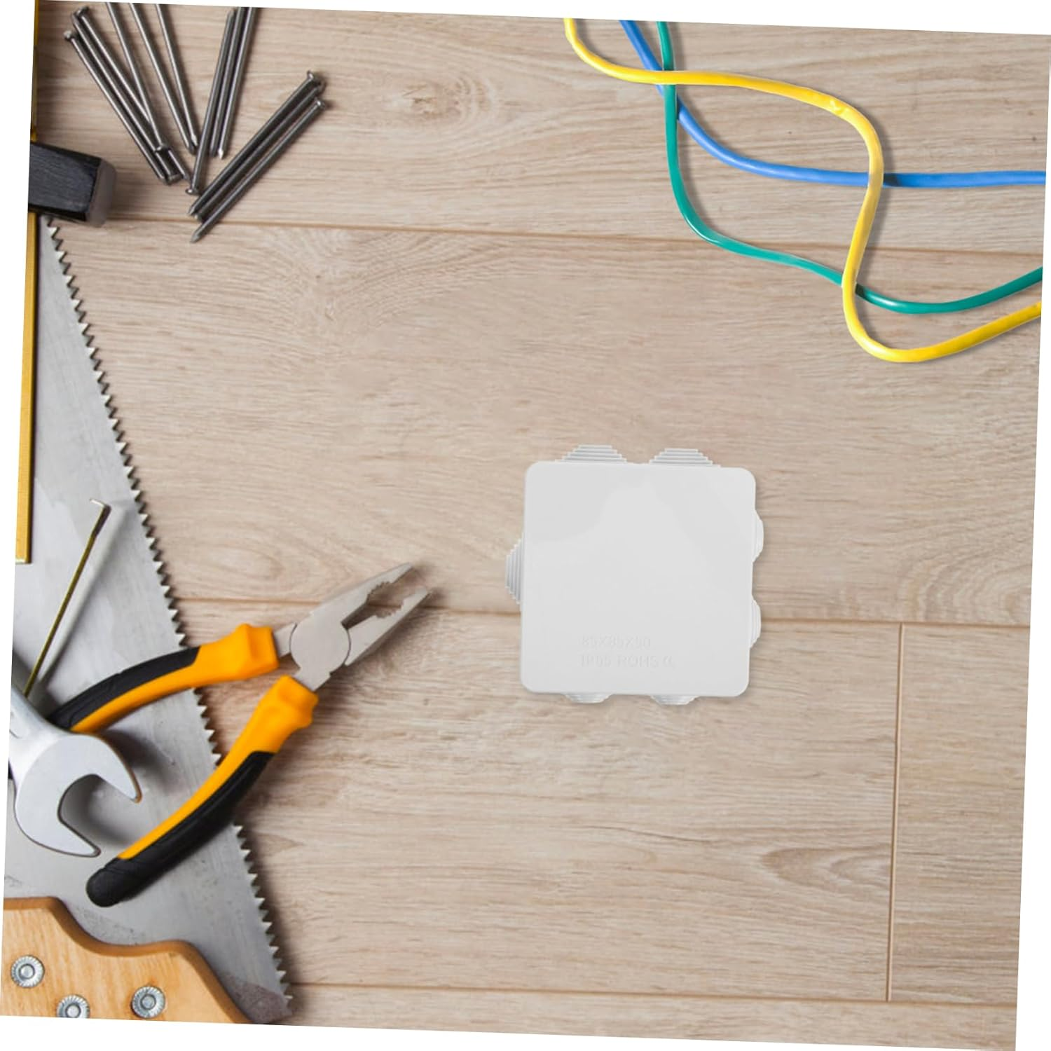 SOLUSTRE Electrical Box Outdoor Weatherproof Junction Box Small Plastic Enclosure for Outdoor Use image number 4