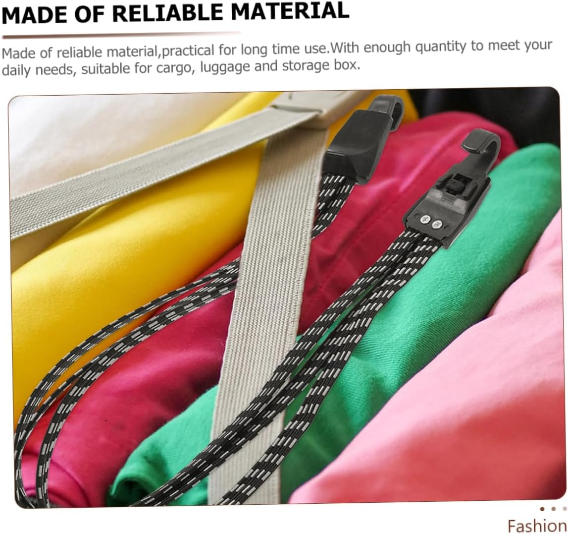 CORHAD 2Pcs Luggage Straps Suitcase Straps Belts Camping Luggage Binding Quick Release Camping image number 3