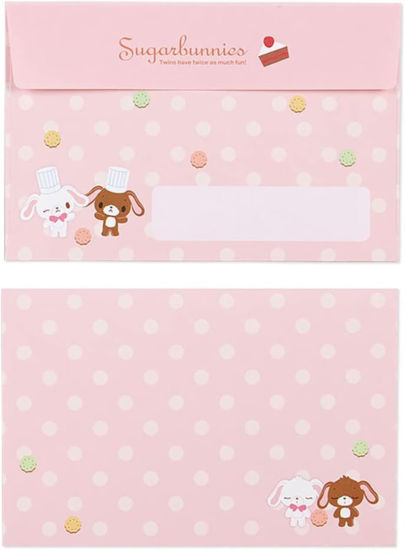 Sanrio 672971 Sugar Bunny Letter Set (Memories Sanrio Heisei Design), One Size image number 2