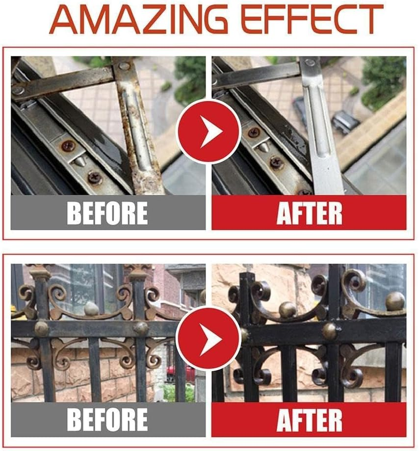 Metal Rust Remover Rust Conversion Agent Waterproof Coating Primer Car Paint Rust Corrosion Inhibitor X8H4 Rust image number 6