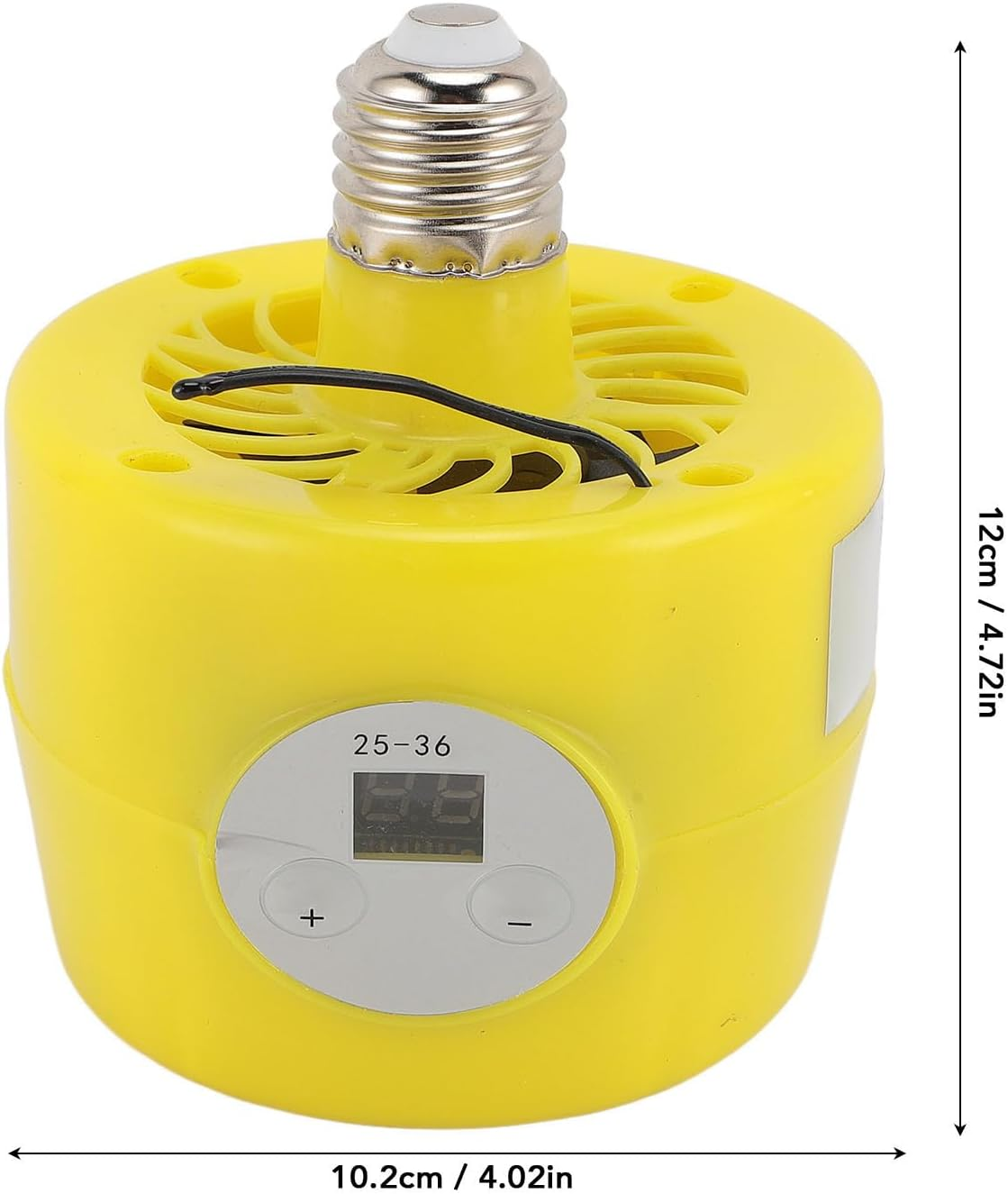 Chicken Coop Heater, Timing Heat Lamp for Chickens, Smart Efficient Heating Function Chicken Brooder Heater, Reptile Heating Lamp for Chicks Duck Dog Cats Poultry Pet image number 1