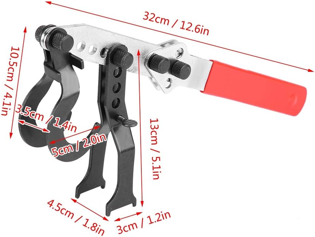 Professional Valve Spring Compressor for OHV OHC Engines, Adjustable Handle, Valve Spring Compressor Tool Suitable for Valve Stem Oil Seal Replacement image number 1