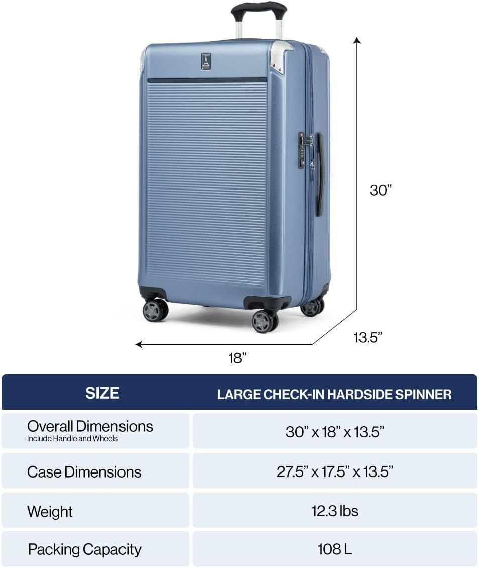 Travelpro Platinum Elite Hardside Expandable Spinner Luggage image number 1