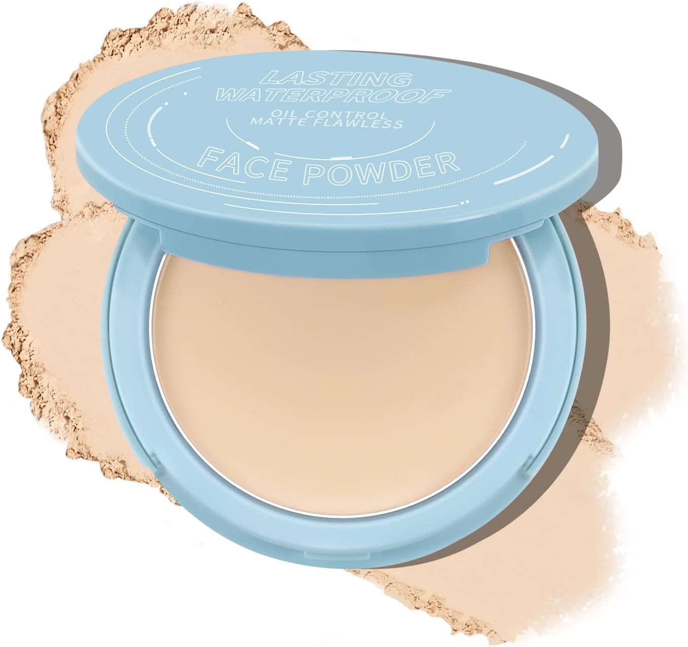 Boobeen Matte Setting Powder, Poreless Finishing Powder, Translucent, Lightweight, Compact Pressed Baking Powder,Creates Soft Focus Effect image number 2