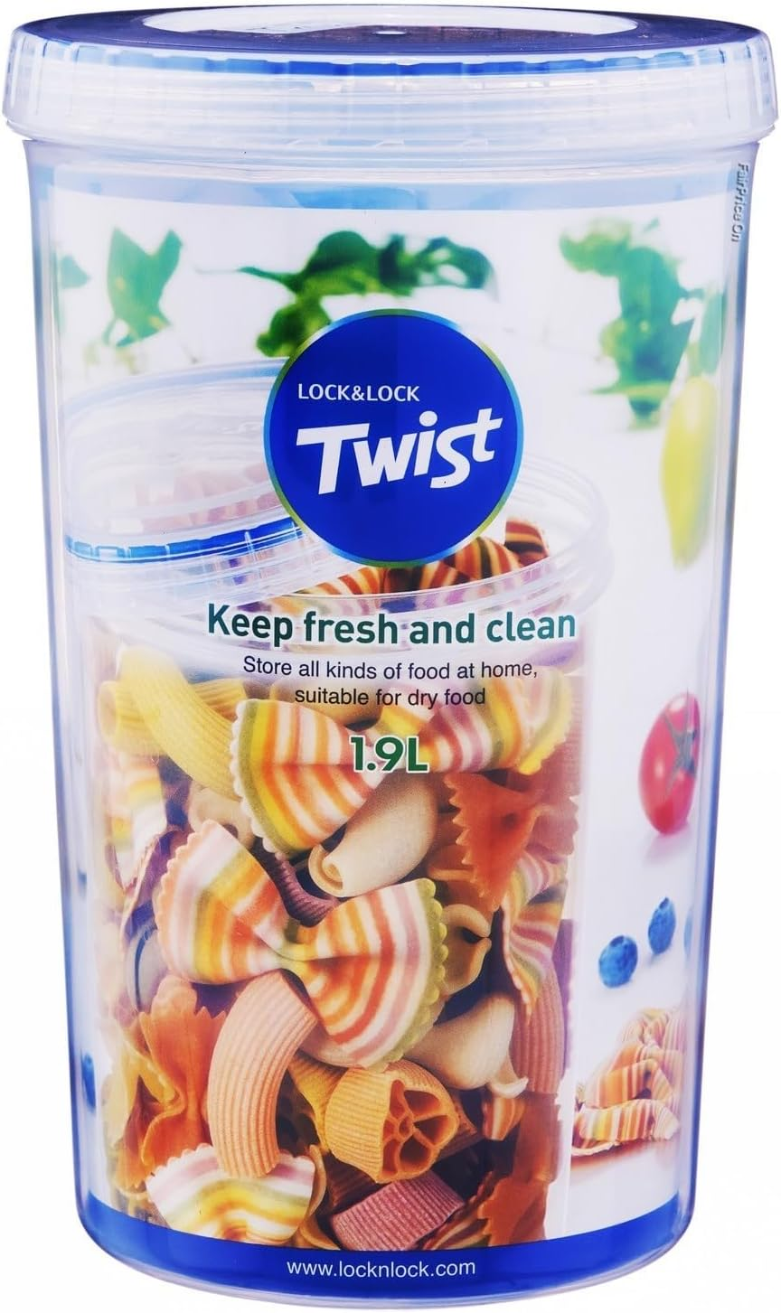 Lock & Lock round Storage Container - Clear, 760 Ml image number 3