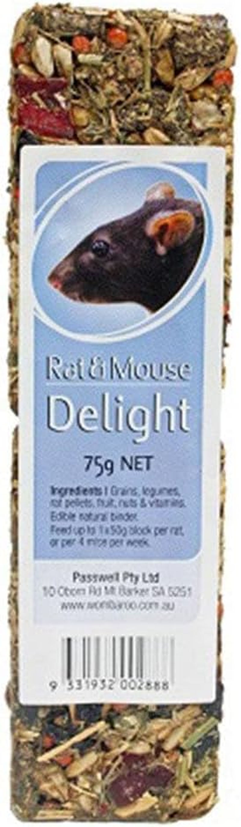 PASSWELL Rat & Mouse Delight 75GM
