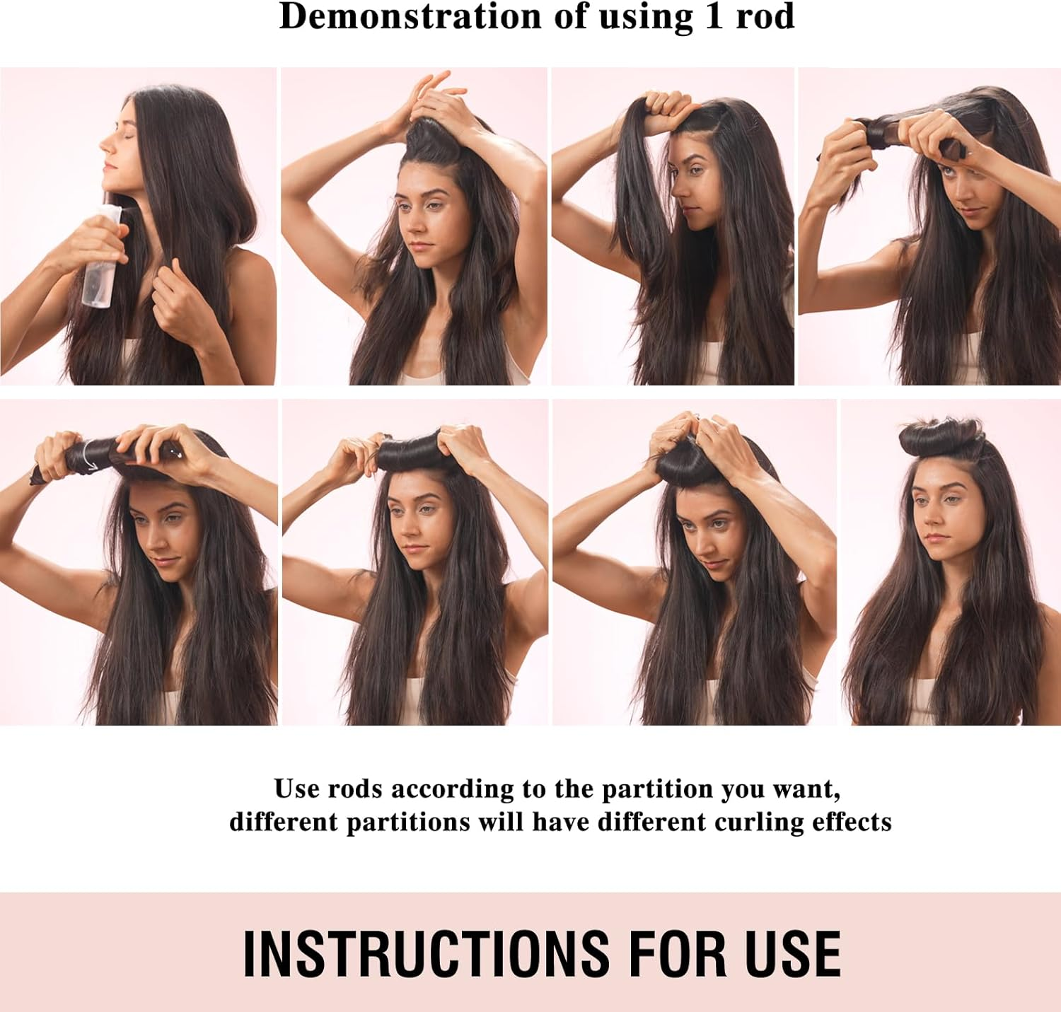 BLINKEEN Heatless Overnight Hair Curling Set with Scarf, Velvet Rods with Hook, No Heat Curlers All Hair Types, Jumbo Hair Rollers for Blowout Hair image number 1