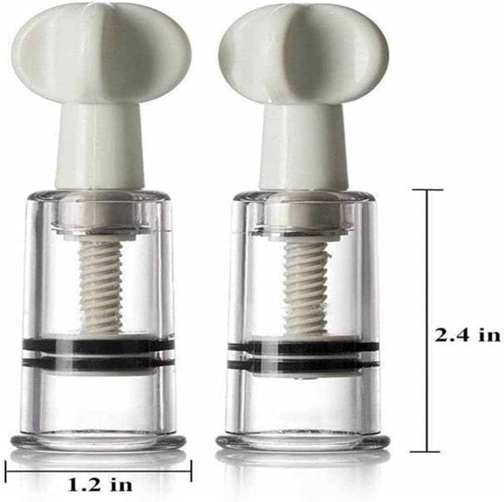 Nipple Clips Clamps and Nipple Suckers for Women/Men Adjustable Pressure Breast Clamps Stainless Steel Non Piercing Nipple Rings Decorative Clip for Pleasure Toys (Black) image number 5