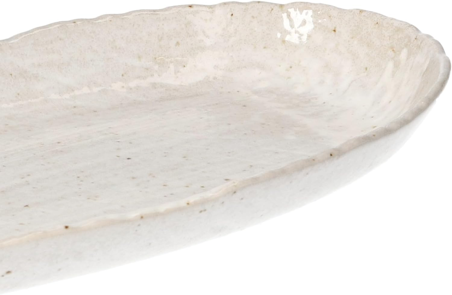 Ichiku Mino Ware 127-0509 Cool Style Long Plate, Pottery Plate, Oval Plate, Fish, Grilled Fish, Width 10.2 X Height 5.1 Inches (26 X 13 Cm), Microwave, Dishwasher Safe, Gray, Made in Japan image number 6