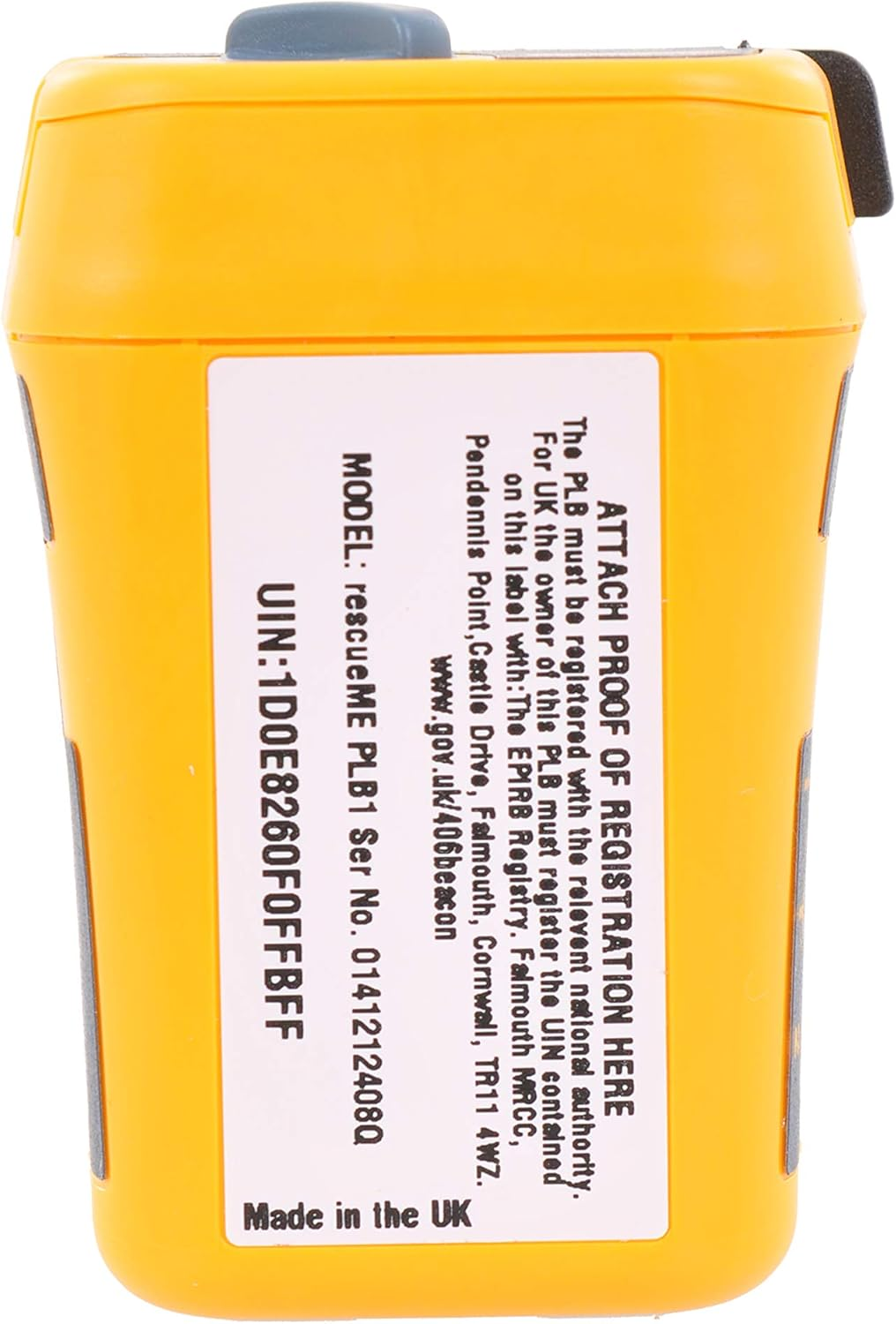 Ocean Signal Personal Locator Beacon - Rescueme PLB1, Pre-Programmed for Australia Registration