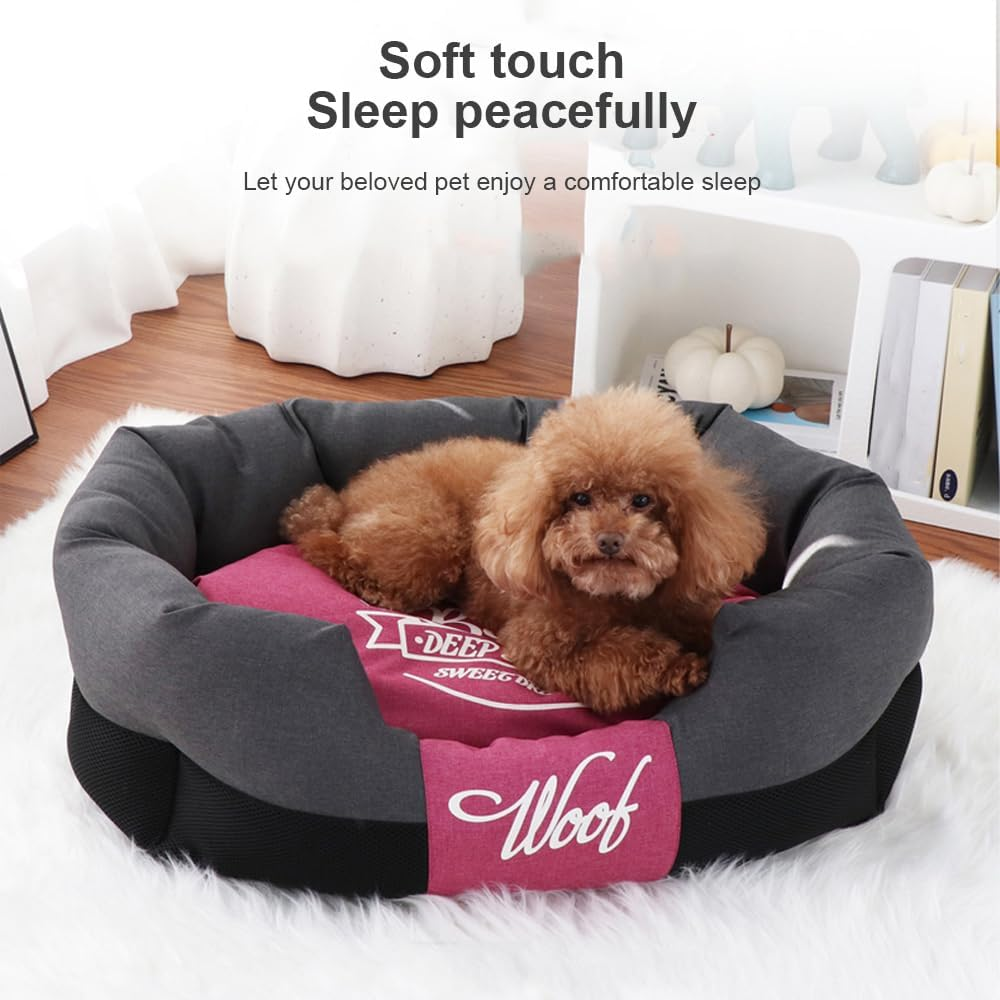 HPAMR Dog Bed Mattress Cover, Dog Bed Mattresses, Soft Calming Cat Beds, Washable Pet Sleeping Mattress, Durable Dog Sofa, Kennel Bed Pad, Soft Warm Pet Cushion, Pet Sofa Bed image number 4