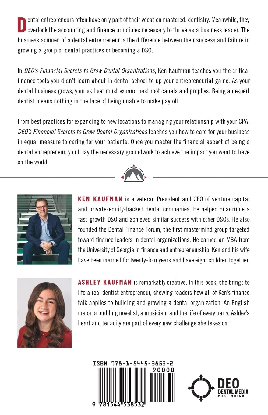 Deo'S Financial Secrets to Grow Dental Organizations: the 9 Required Clarity Tools image number 2