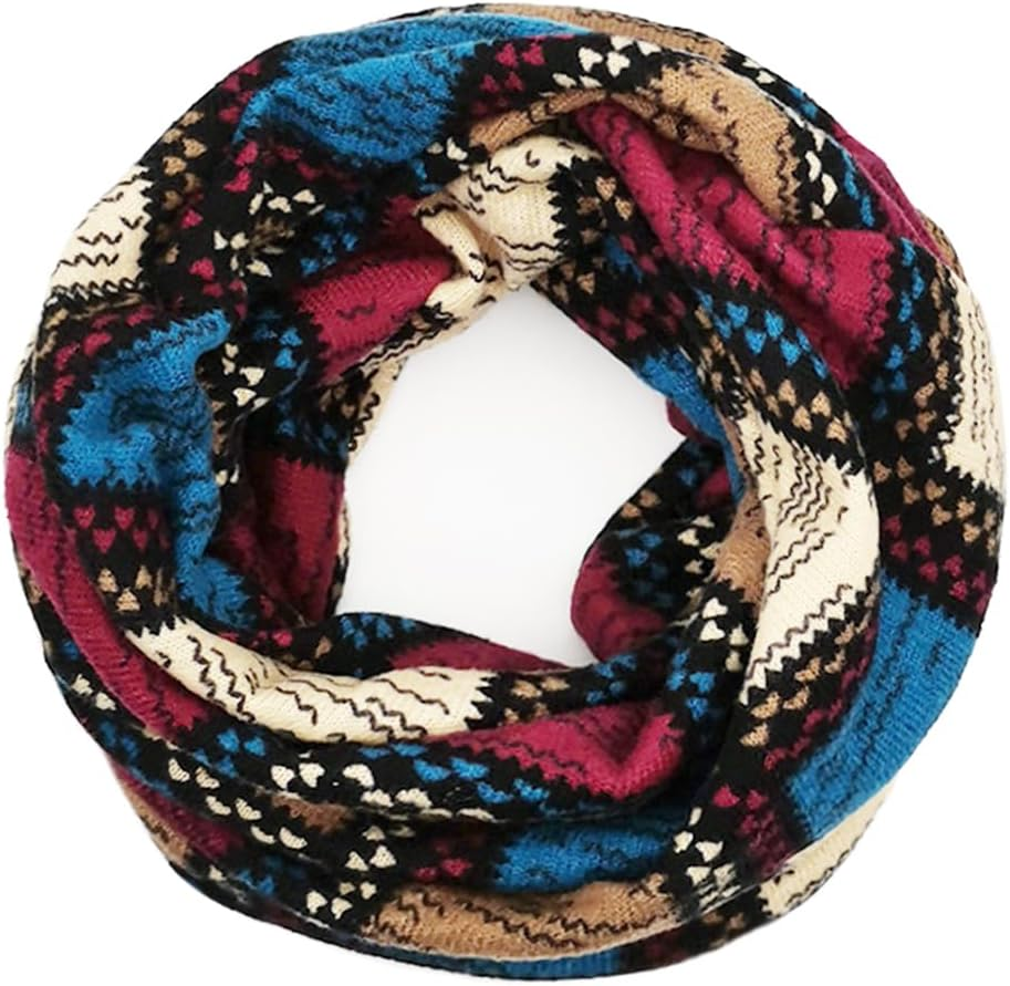 Glamorstar Floral Lace Beanie Hat Chemo Cap Stretch Slouchy Turban Headwear - 2 Packs G - Blue Coffee image number 4