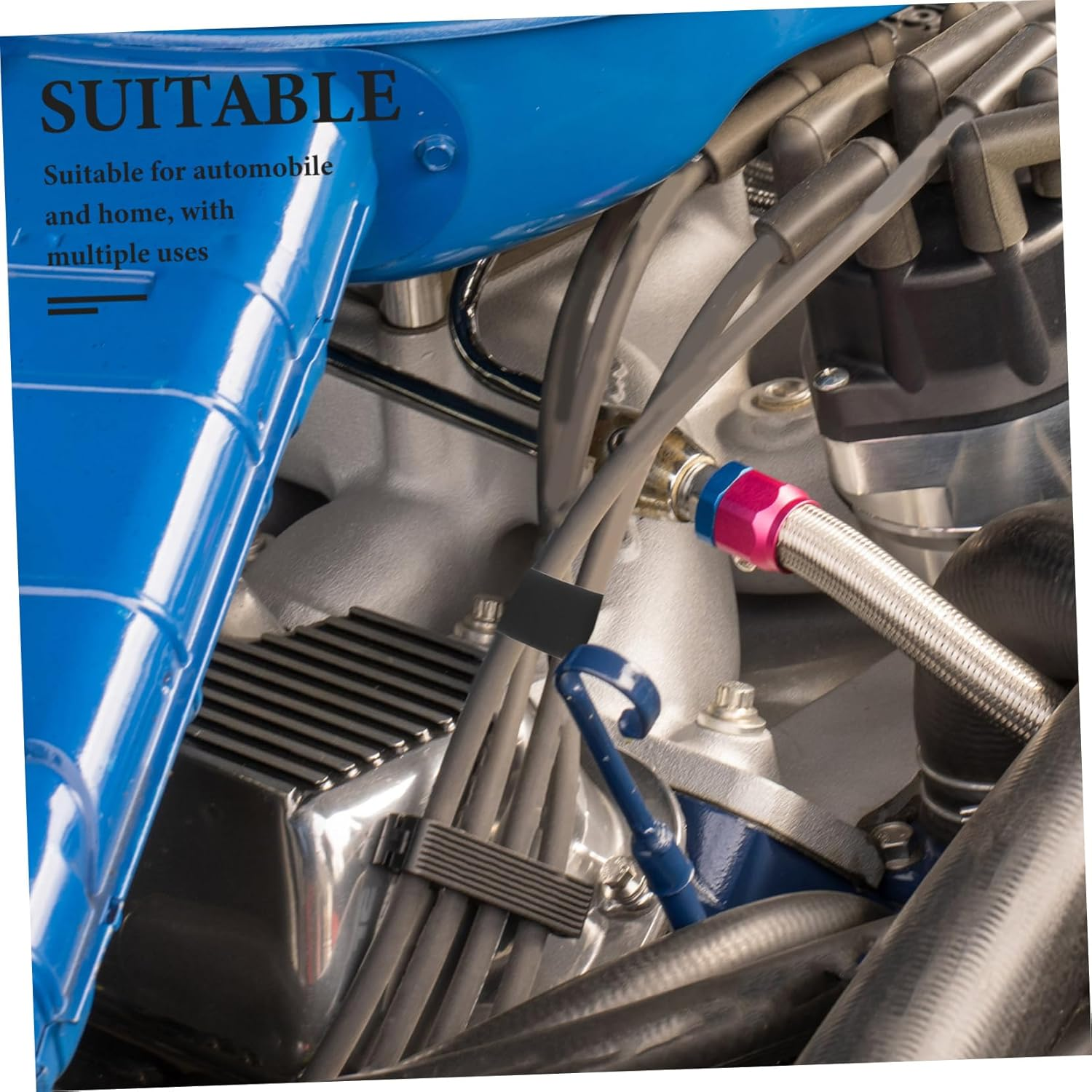 HOMSFOU 3Rolls Self-Adhesive Silicone Tape Heat Resistant Pipe Wire Repair Automotive Home Use