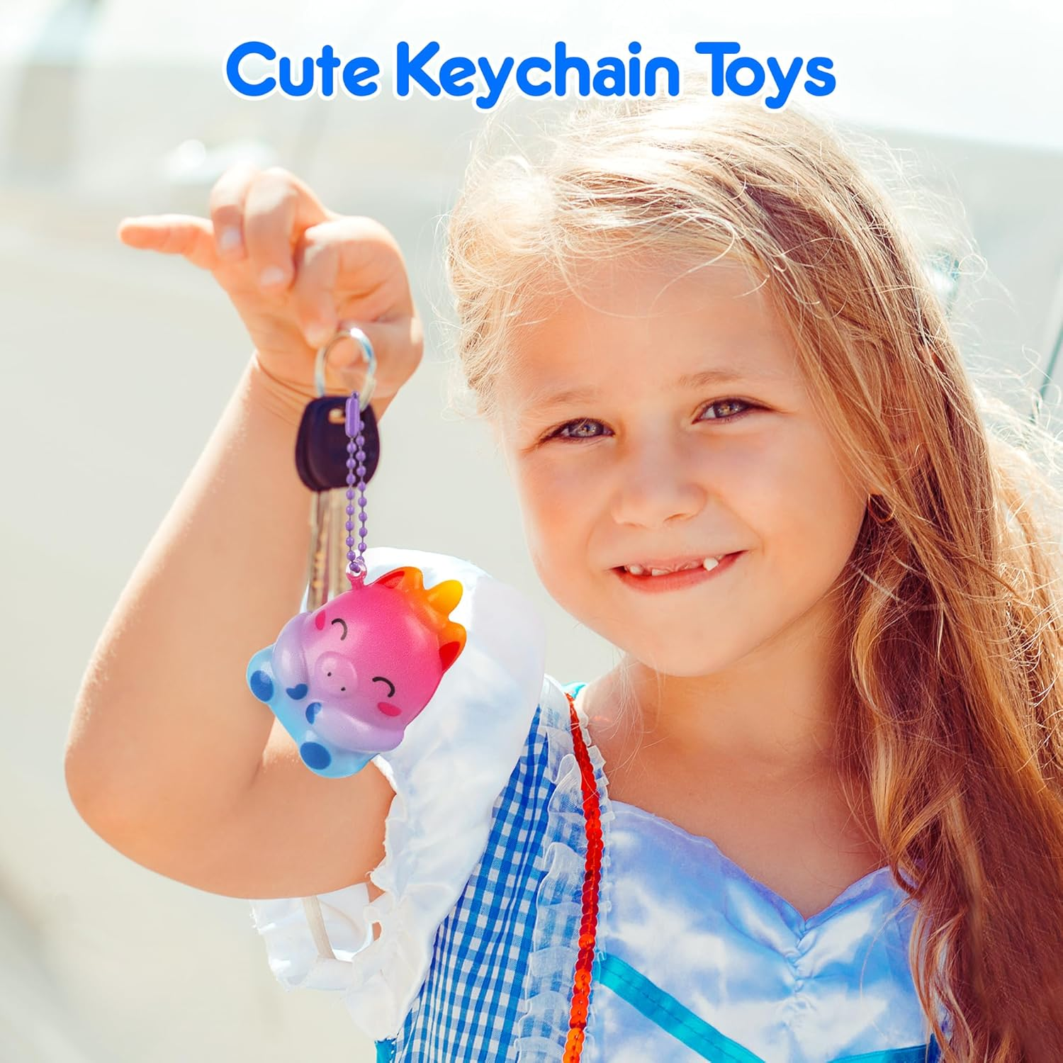 Mocoosy 24 Pack Animal Squishy Toys for Kids Party Favors, Slow Rising Squeeze Toys for Birthday Goodie Bag Stuffers, Pinata Stuffers, Carnival Prizes, Stocking Fillers, Classroom Treasure Box Toys image number 6