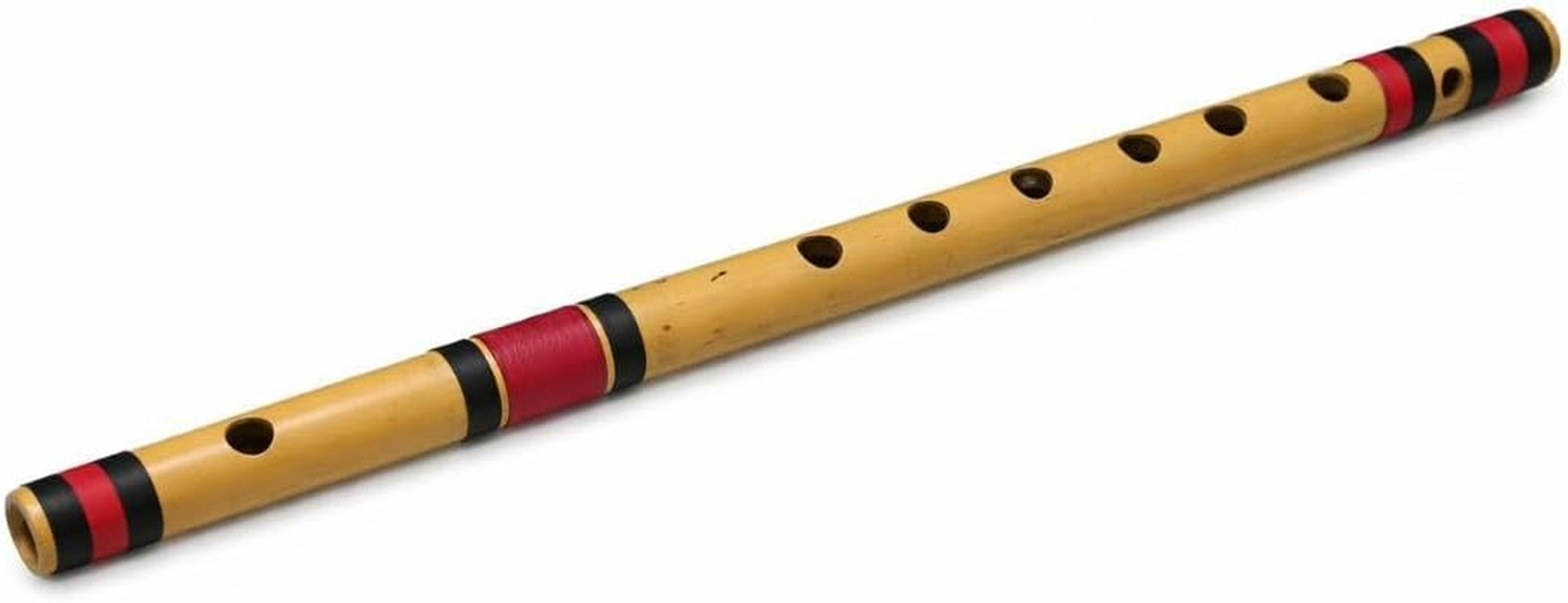 Shiv'Z Muzic Flute, C Sharp Medium, BUDGET Bansuri, RIGHT HAND 18.5 Inches (With Written Manual & Bag) image number 2