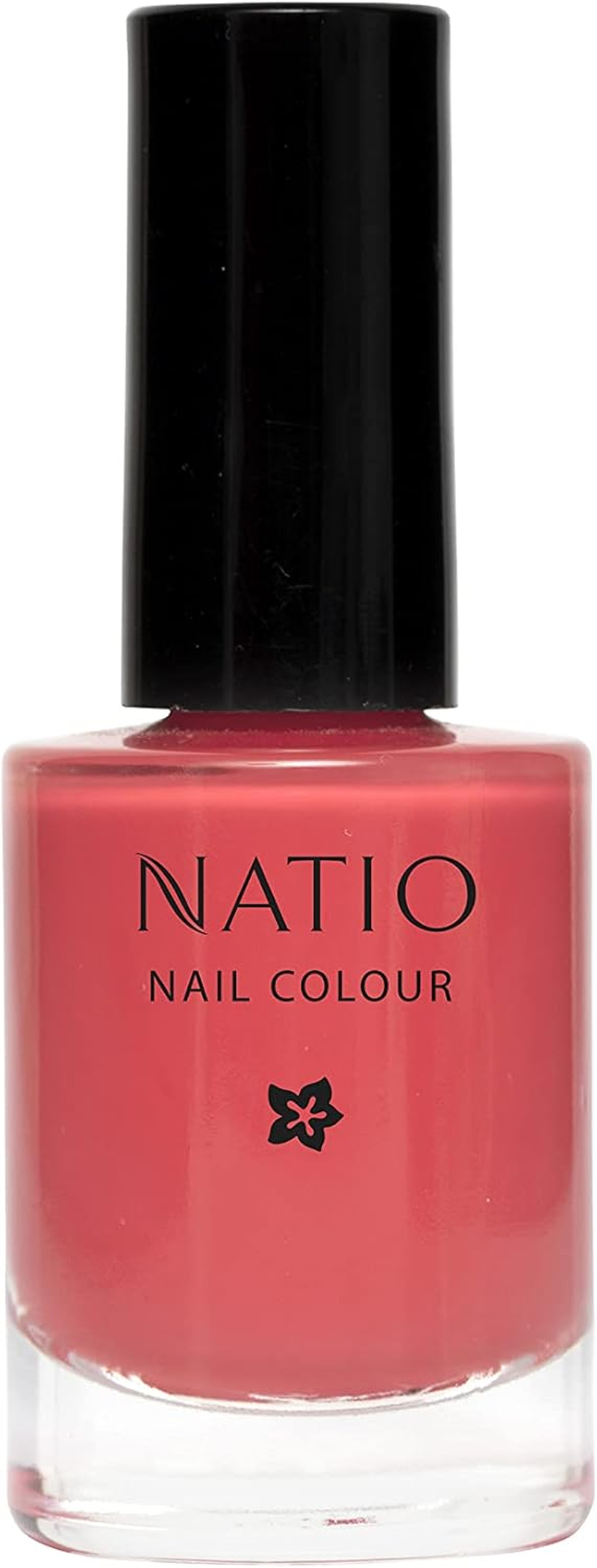 Natio Australia Nail Colour Violet 10Ml - Plant Based Mauve Nail Polish Varnish - Vegan Friendly