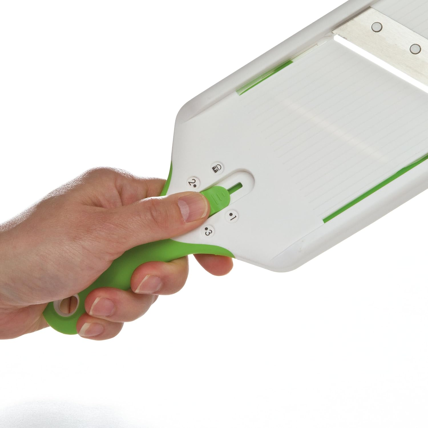 Progressive 55222 Slice Mandoline, White/Green image number 4