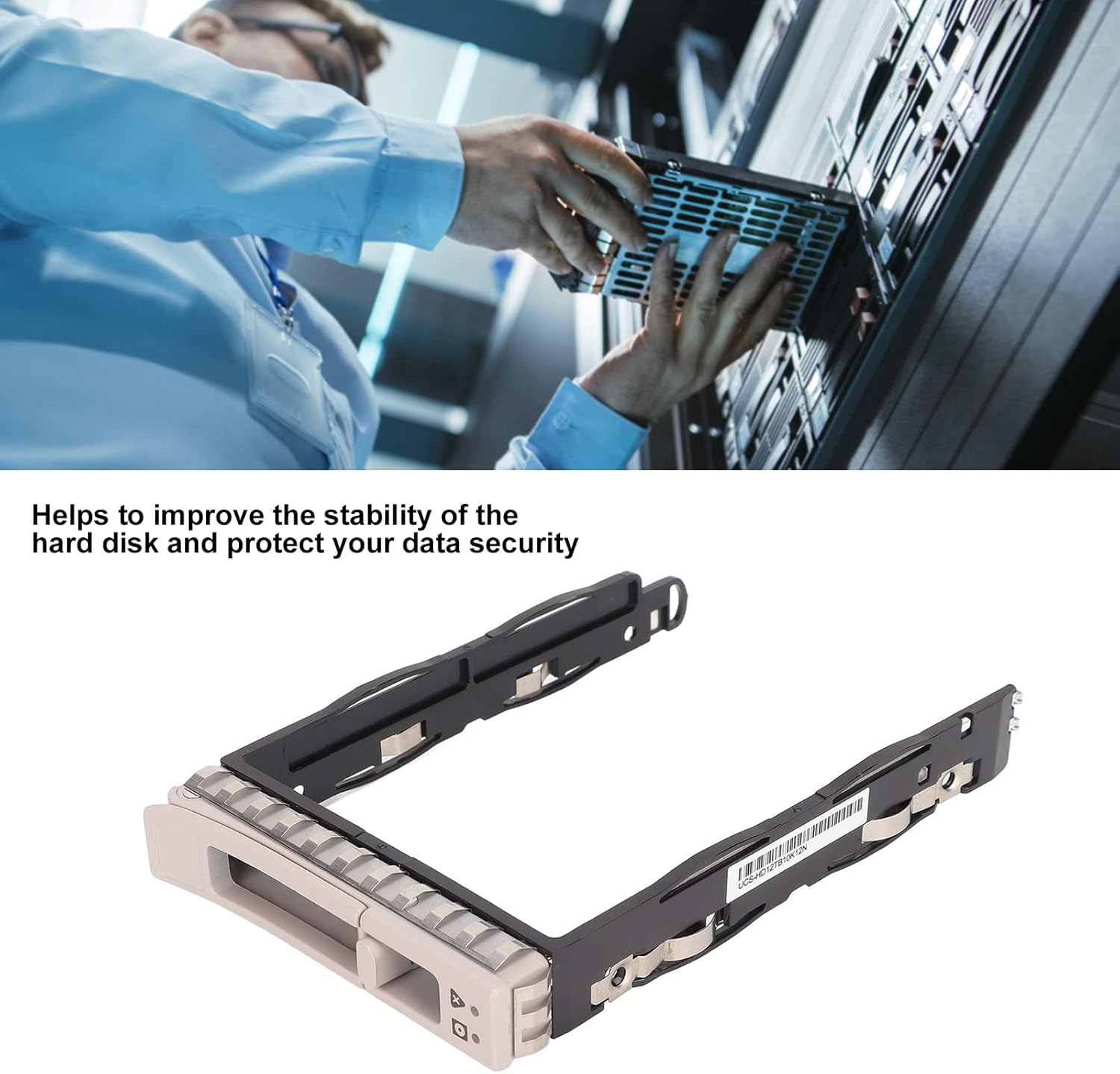 SAS Harive Drive Converter Cage, Stable Performance for UCS C220 C480 M5, 2.5 Echanted Silver image number 3