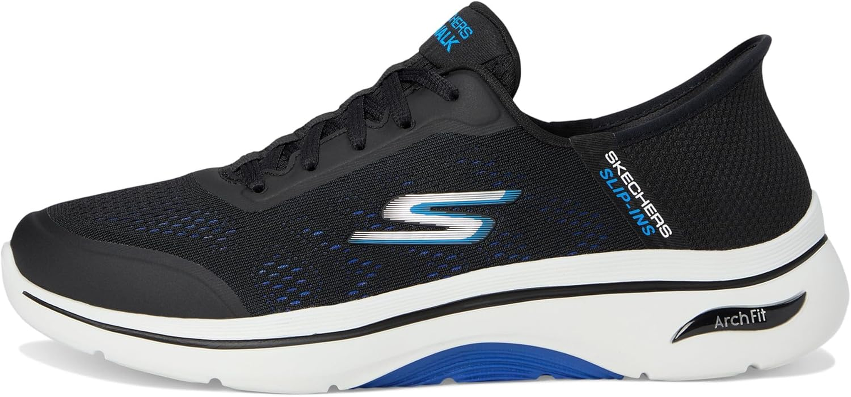 Skechers Men'S Go Walk Arch Fit 2.0 Simplicity 2.5 Trainers, Black, 42.5 EU image number 5
