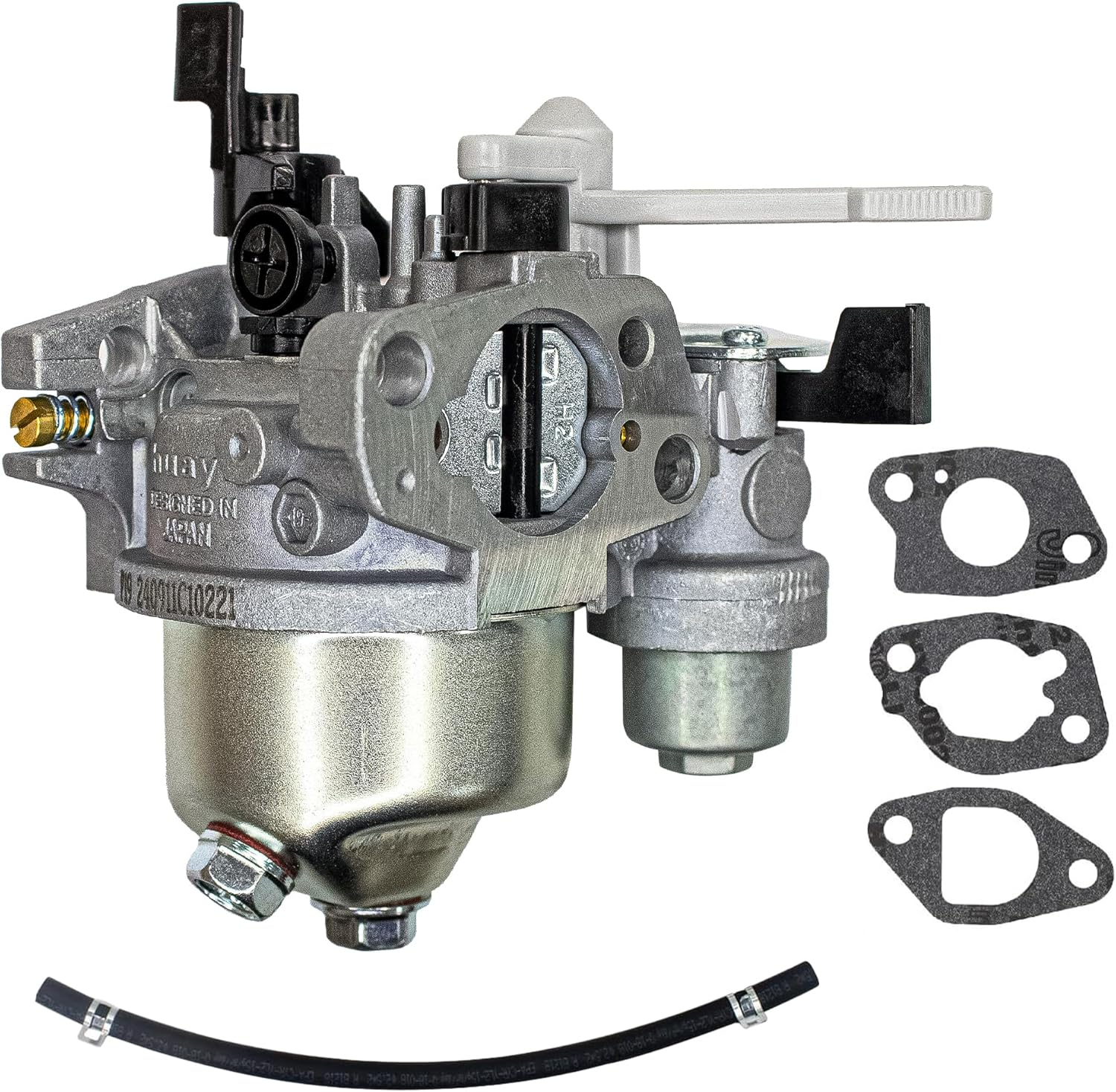 HUAYI P19 Carburetor for Honda GX160 GX200 5.5HP 6.5HP 16100-ZH8-W61 16100-ZL0-W51 Predator 196Cc 212Cc 224Cc OHV Engine image number 1