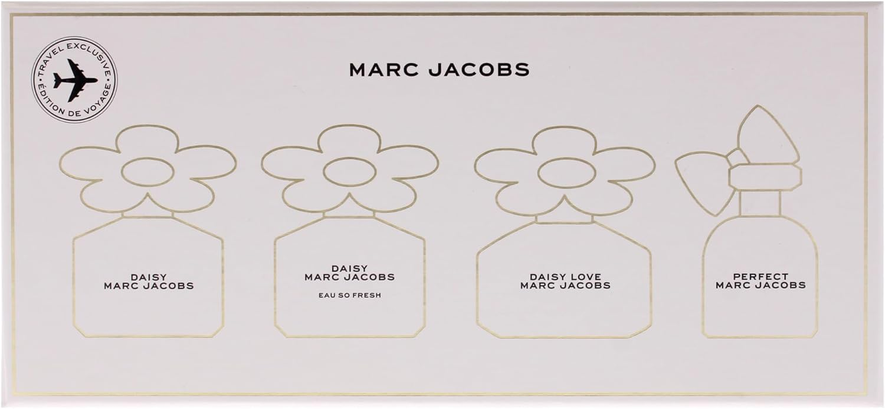 Marc Jacobs Daisy by Marc Jacobs for Women - 4 Pc Mini Gift Set 0.13Oz Daisy EDT Splash image number 6