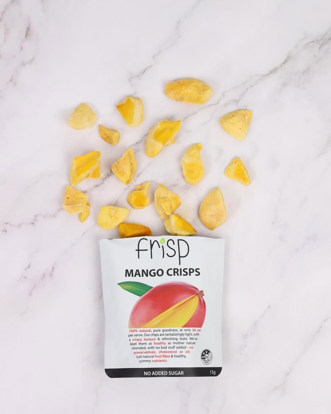 Frisp Mango Fruit Crisps, 15 G image number 1