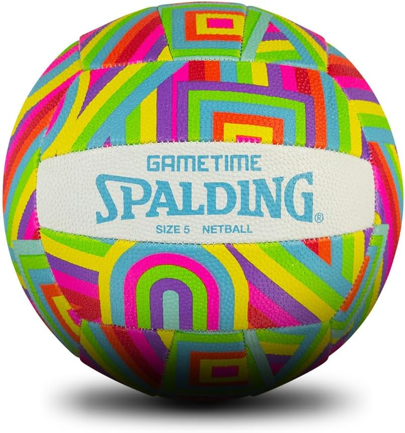 Spalding Gametime Netball - Kaleidoscope - Size 5 image number 1