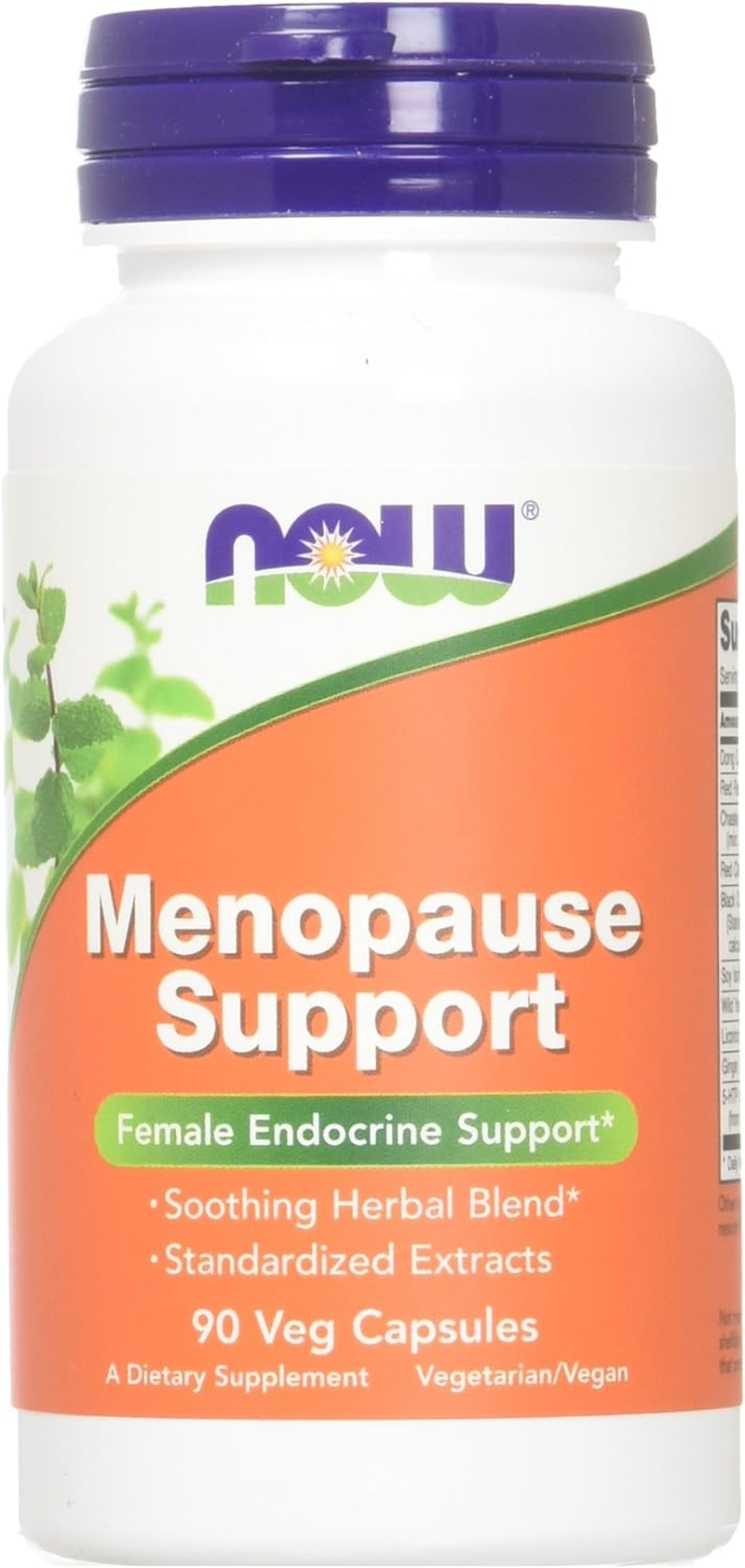 NOW Foods 2 Bottles of Menopause Support, 90 Caps image number 1