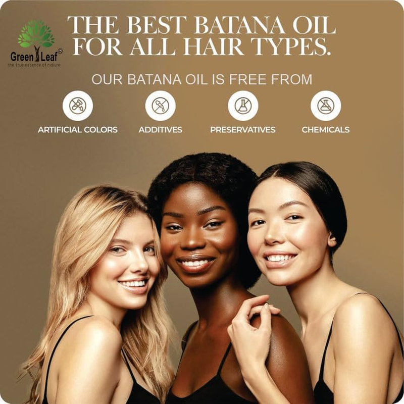 Organic Batana Oil for Hair | 100% Pure & Natural Batana Oil Skin Moisturizer Eyebrows | Premium Quality | Cold-Pressed, Unrefined Batana Oil from Honduras | Ideal for Men & Women | 125 ML image number 1
