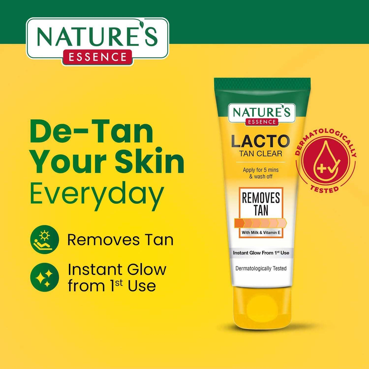 Nature'S Essence Lacto Tan Clear, 100 ML image number 5