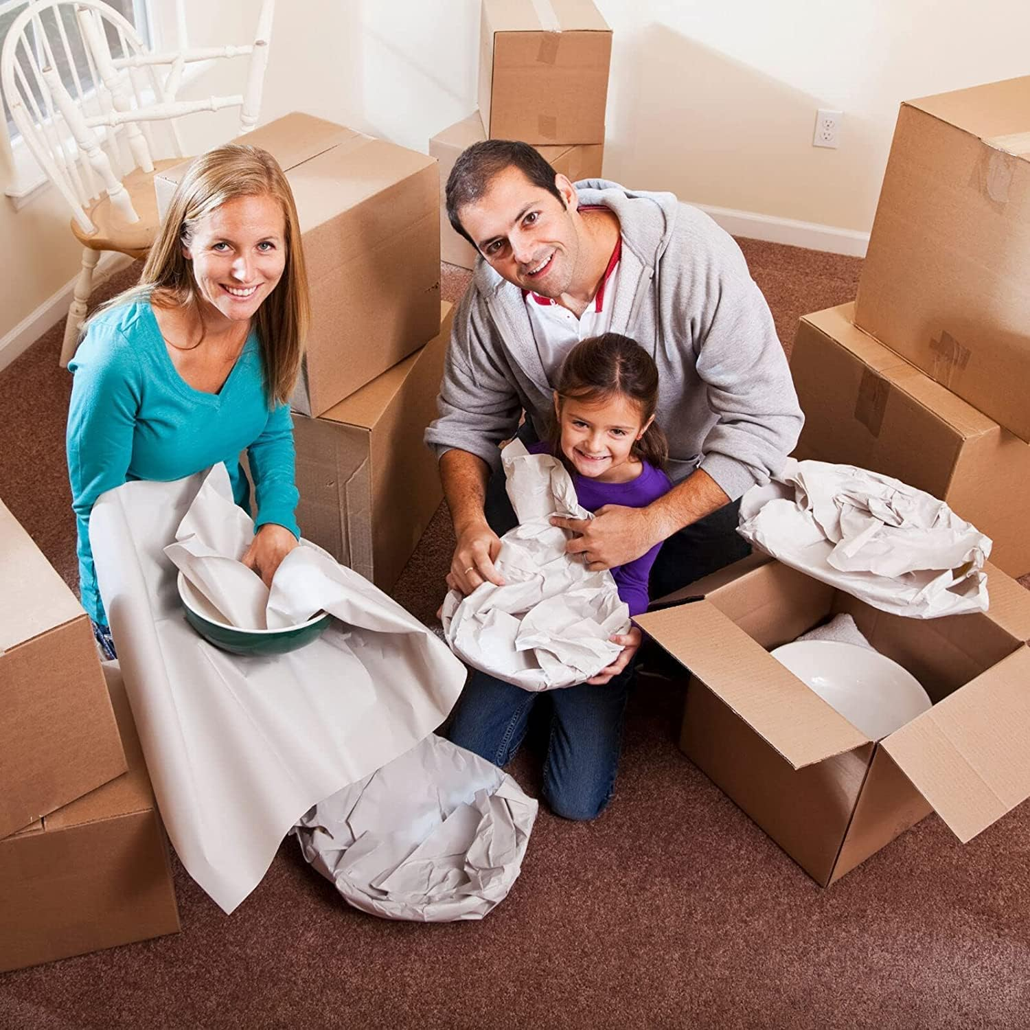 Large Packing Paper Sheets for Moving 31" X 21.5", Packing Supplies for Moving, Shipping, Wrapping and Box Filler 50 Sheets,2.1Lbs image number 6