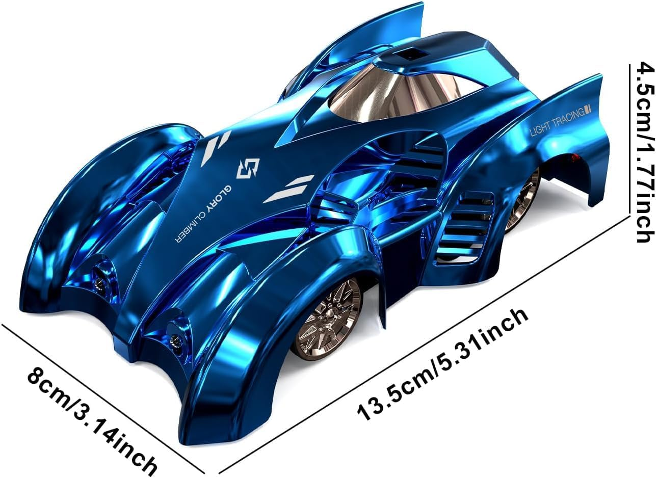 7JI Remote Control Car Wall Climbing Vehicle, 360&deg; Rotation Wall Climbing Car, Electric Zero Zero Gravity Drift RC Car with Cool Lights, Gift Kids Toys for Boys and Girls image number 5