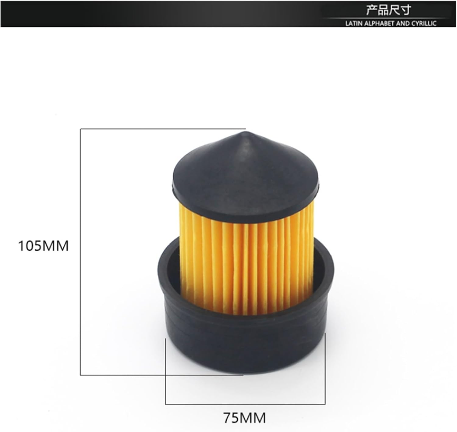 Motorcycle Fit for Accessories Jialing 70 JH70 Air Filter Core Dayang 90 DY90 Filter Element image number 1