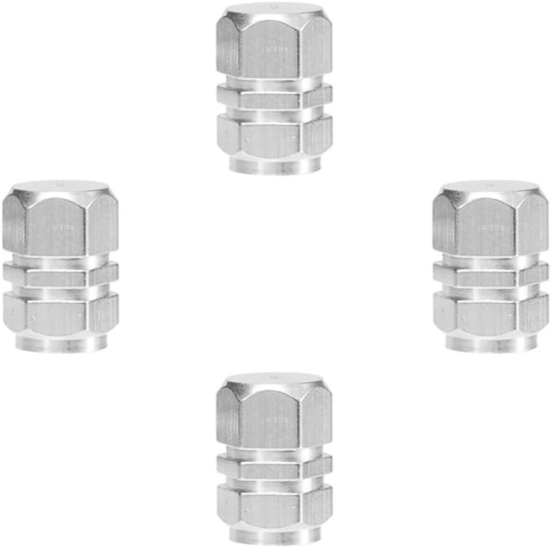 Yasao 4PCS Aluminum Car Wheel Tires Valves Tyre Stem Air Caps Airtight image number 4