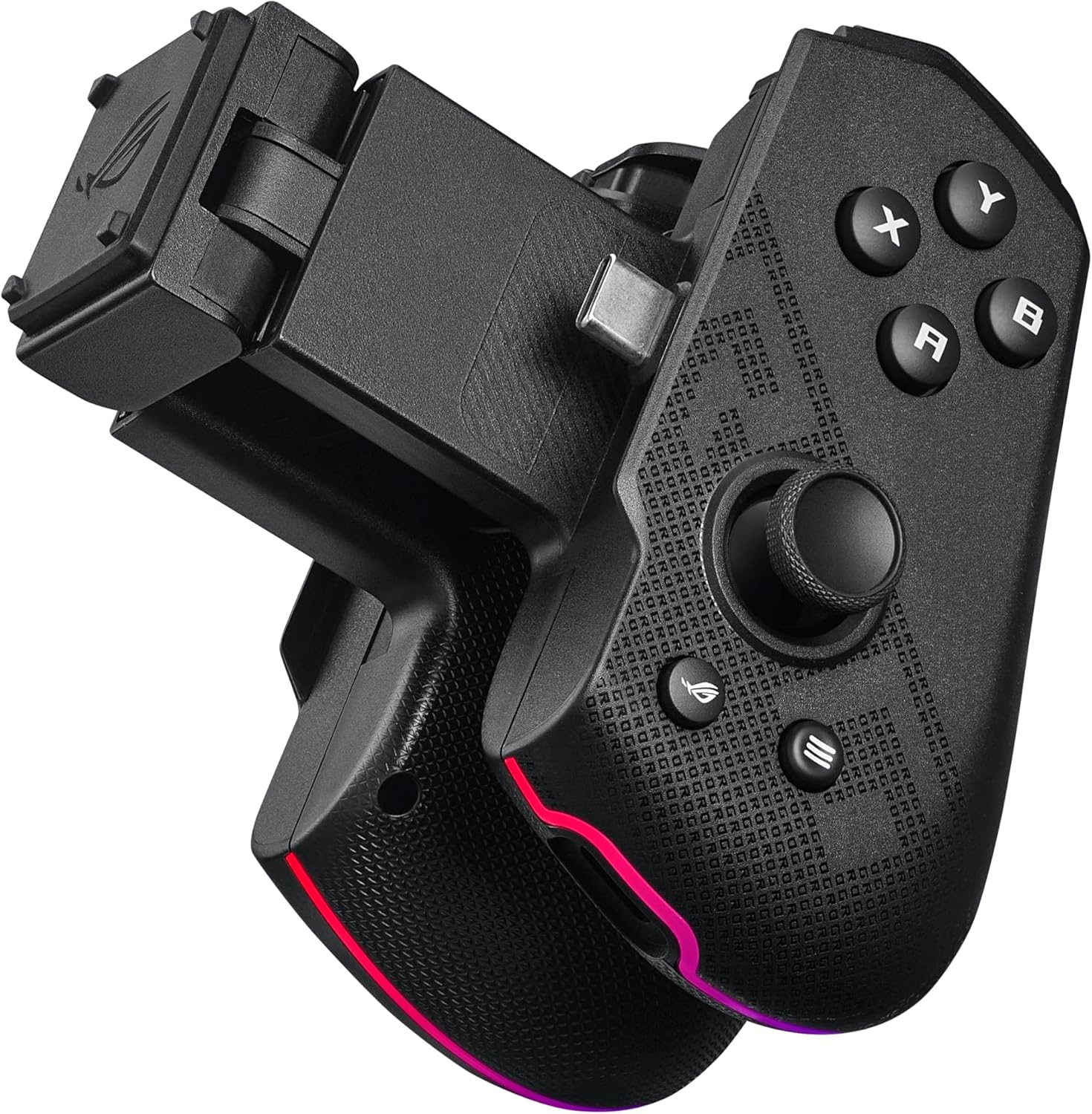 ASUS Mobile Gaming Controller for ROG Tessen/Android/Up to 7 Inch, Thickness 7-14.5Mm Smartphone-Mountable, Foldable Design, USB-C Connection, Button Remap, Pass-Through Charging, Authorized Dealer image number 5