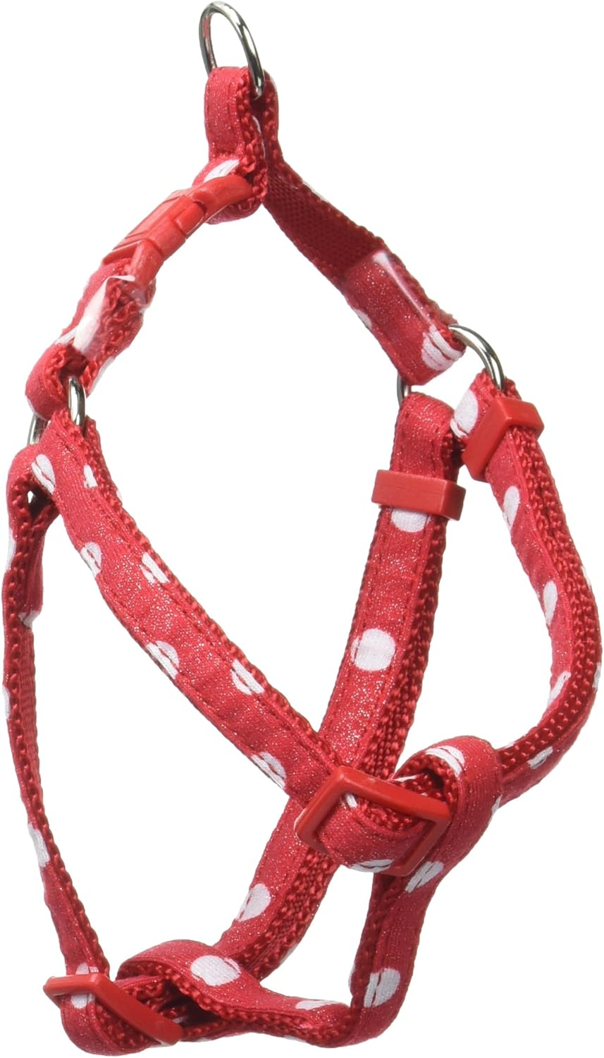 ONS Dot Harness #10 Red (Cat, Ultra-Small Dog) image number 5